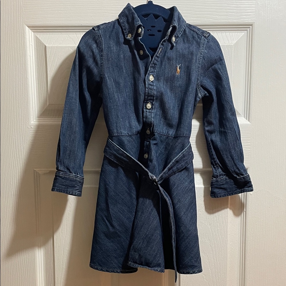 Polo by Ralph Lauren Navy Denim Dress